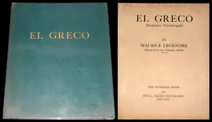 EL GRECO Painting by MAURICE LEGENDRE Book - Picture 1 of 3