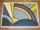ROY LICHTENSTEIN POSTER " MODERN SUN RAYS " POP ART PLAKAT in MINT