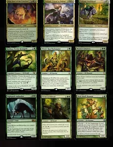Wolves & Elves!-100 Card Magic the Gathering Commander Deck-Rare-Mythic-MTG - Picture 1 of 10