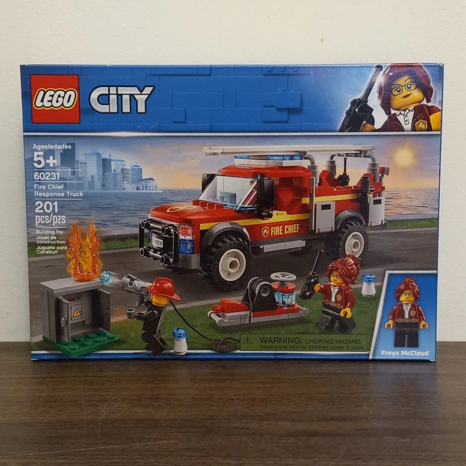 LEGO CITY: Camión de Respuesta de Jefes de Bomberos (60231) Nuevo Sellado Caja Original - Retirado  Foto 1 de 4