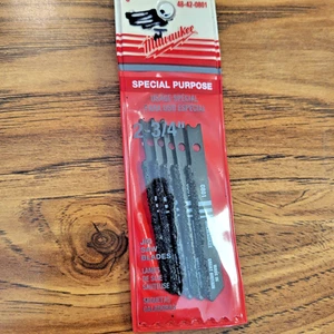 5 PCS Milwaukee Tool 48-42-0801 JIG SAW BLADE 2 3/4" NEW - Picture 1 of 4
