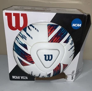 Balón de fútbol Wilson NCAA Veza talla 5 partido de fútbol aprobado por la NFHS - ¡¡Nuevo!!! - Imagen 1 de 3