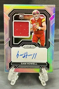 2022 Panini Prizm SAM HOWELL Rookie Patch Auto Silver Prizm #45/99 - Picture 1 of 2