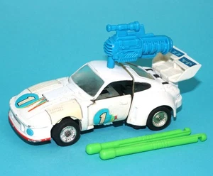 TRANSFORMERS G2 AUTOBOT CARS JAZZ NEAR COMPLETE 1993 HASBRO - Picture 1 of 10