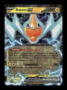 Rotom ex Holo Doble Raro ME02: Llamas Fantasmales 029/094 Casi Nuevo Pokémon Casi Nuevo - Imagen 1 de 2