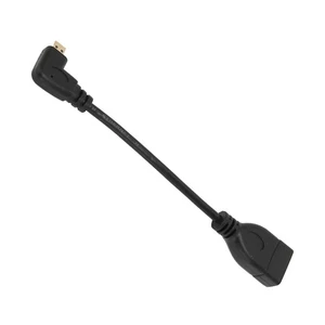 HD Multimedia Interface To HD Multimedia Interface Cable Elbow Adapter Cable NEW - Afbeelding 1 van 12