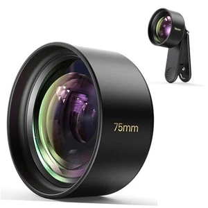 【Mise à niveau 2025】 Objectif macro 75mm pour iPhone, Pixel, Samsung Galaxy, OnePlus - Photo 1 sur 7