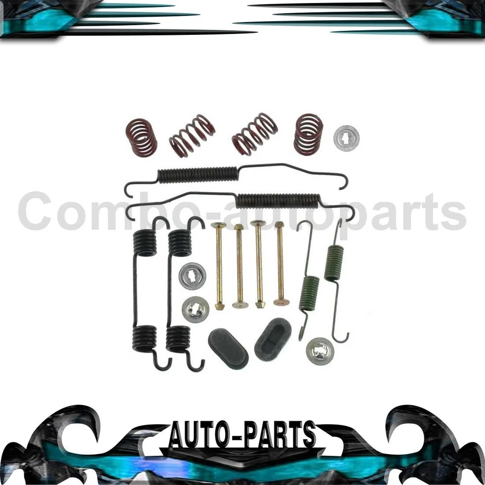 Kit de herrajes de freno de tambor trasero para Chrysler Sebring 2003-2006 2,4 L Foto 1 de 3