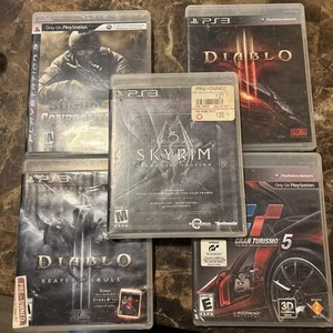 Sony PlayStation PS3 Games Lot, Bundle Of 5 Great Games In Good Working Order! - Picture 1 of 6