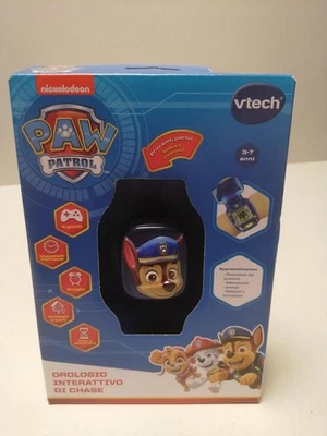 VTech PAW Patrol – Interaktive Uhr „Chase“ für Kinder | 4 Spiele, Farbdisplay, S - Bild 1 von 3