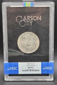 1882-CC Morgan Dollar | GSA Hoard NGC MS65+ | Rare Plus Grade! - Picture 1 of 4