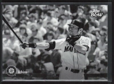 2023 Topps Black & White #51 Ichiro Seattle Mariners - Image 1 of 2
