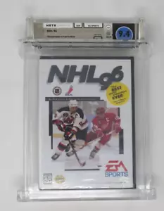 New NHL '96 Hockey Sega Genesis Factory Sealed Video Game Wata Graded 9.4 B+ - Picture 1 of 4