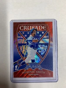 Dominic Smith 2018 Panini Crusade /199 Red Wave Rookie RC New York Mets #20 - Picture 1 of 2