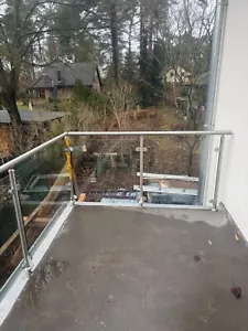Balkongeländer ,Edelstahlgeländer, Terrassengeländer ,Geländer, - Bild 1 von 4