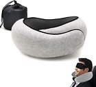 Travel Neck Pillow, Memory Foam Travel Neck Pillow, 360 Degree Comfort And Breat