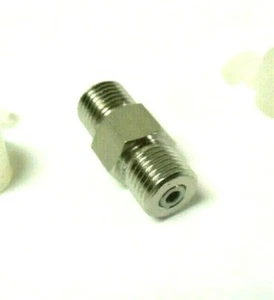 Ralston QTHA-HHSU Male Quick Test x Male Quick Test Hose Union Stainless <41093 - Picture 1 of 3