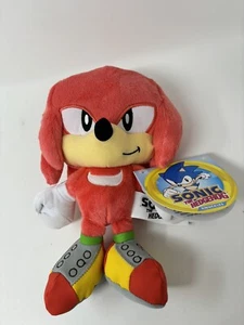 Sonic The Hedgehog Wave 5 Knuckles 9-Inch Plush Modern New - Picture 1 of 4