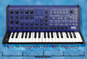 KORG UNIVOX 700s 700 800DV Mini MAXI MS-20 PS 3100 3200 3300 SYNTH fridge magnet - Picture 1 of 19