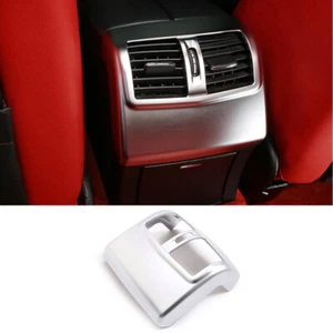 Silver ABS Rear Air Vent Outlet Cover Kit For Mercedes Benz E Class W212 2012-15 - Picture 1 of 10