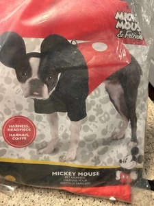NWT Disney Mickey Mouse Pet Halloween Apparel Size LARGE Dog Costume - Picture 1 of 1