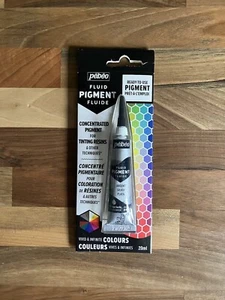 Pigmento líquido Pebeo 20 ml resina, aceite y disolvente tinte plateado - Imagen 1 de 1