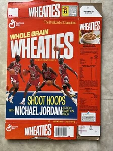 1992 wheaties cereal box.  michael jordan. great shape - Picture 1 of 2