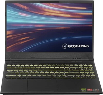 EVOO EG-LP7-BK Gaming Laptop, 15.6" FHD, R7 4800H, RTX2060, 16GB RAM, 512GB SS - Image 1 of 4