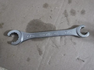 MAC TOOLS OB2428 7/8” 3/4” SAE DOUBLE END FLARE NUT LINE WRENCH USA - Picture 1 of 2