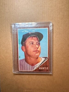 1962 Topps Mickey Mantle #200 Baseballkarte neuwertig - Bild 1 von 3