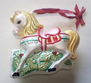 Breyer *Estrella Dorada* Adorno de Navidad de Vidrio Soplado #700669 Nuevo en Caja Tercero en Serie - Imagen 1 de 5