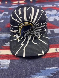 Vintage 90s Starter San Diego Chargers Collision Snapback Hat NFL Cap Bolt - Picture 1 of 20