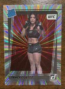 2022 Donruss UFC Tracy Cortez Rated Rookie 82/99 Holo Silver Laser #210