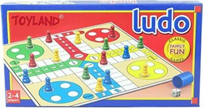 Toyland® 20 Piece Ludo Game - Traditional Family Board Games - Image 1 of 4