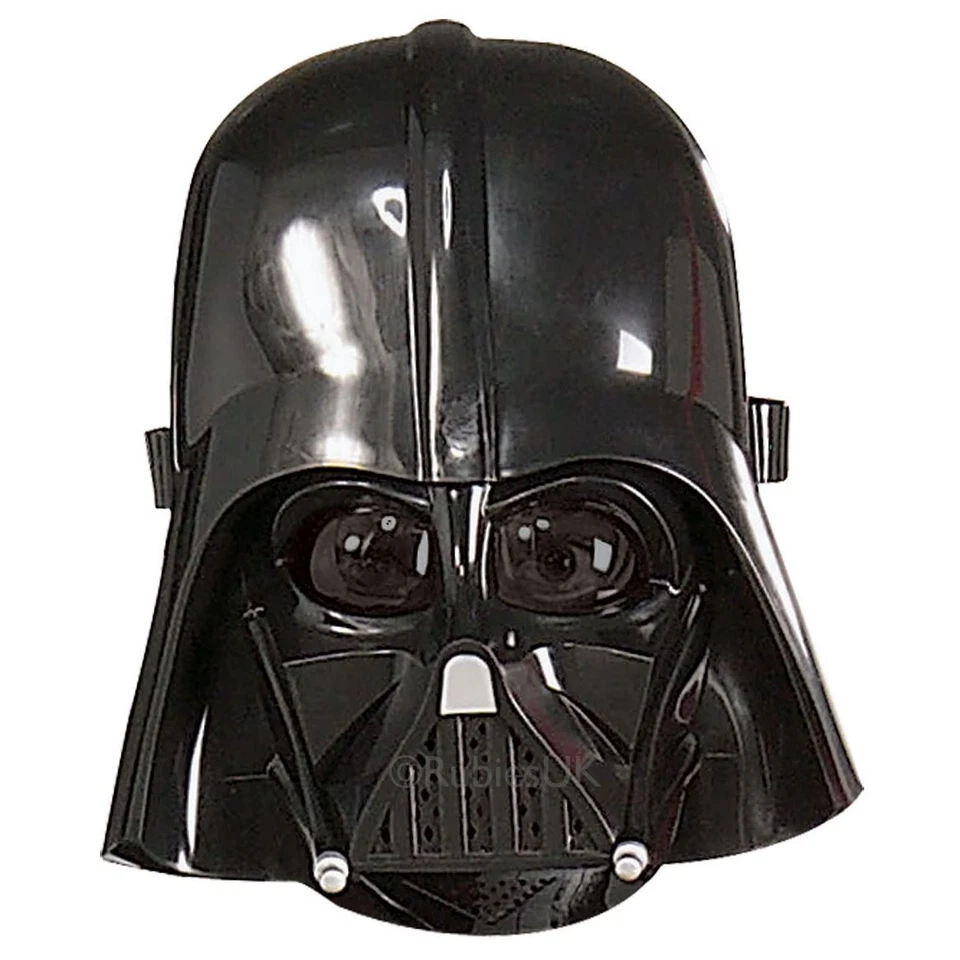 Child Darth Vader Face Mask Star Wars Fancy Dress Accessory - Image 1 of 1