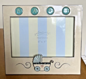 Accessorize Marcel Schurman Baby Photo Frame for 6x4 inch photo-Carriage- NWOB - Picture 1 of 7