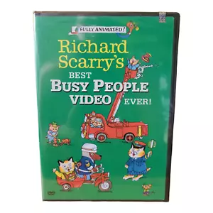 Richard Scarrys Best Busy People Video aller Zeiten (DVD, 2002) Huckle Cat niedriger Wurm - Bild 1 von 3