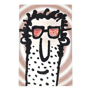 Funny GET WELL SOON Card, by American Greetings, Tilt-o-Whirl, Guy + Envelope - Picture 1 of 5