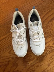 EasySpirit JPGetGoing Anti Gravity Womens Shoes White/Gray Leather Sneaker Sz 10 - Picture 1 of 9