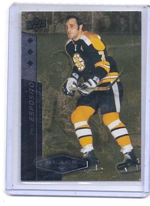 10-11 2010-11 BLACK DIAMOND PHIL ESPOSITO GOLD /10 147 BOSTON BRUINS