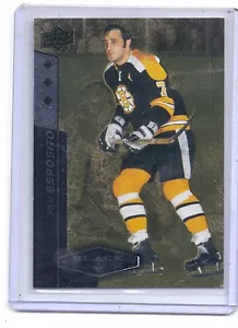 10-11 2010-11 DIAMANTE NERO PHIL ESPOSITO ORO /10 147 BOSTON BRUINS - Foto 1 di 1