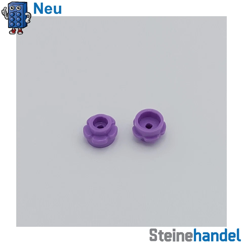 Lego 50x Blume Blüte Pflanze Lila Medium Lavender 24866 Plant Ersatz Ersatzteile