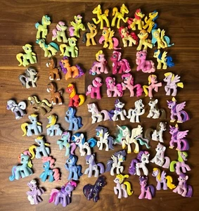 Lot of 60 My Little Pony RARE Ponyville Blind Bag Mini Figures Hasbro MLP - Picture 1 of 11