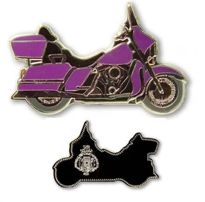 Unusual 2007 Somalia color $1 Purple Motorcycle-shaped - Picture 1 of 1