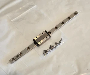NB Linear Rail SEBS9AY Miniature Linear Guides – SEB Type / 7 5/8" long - Picture 1 of 5
