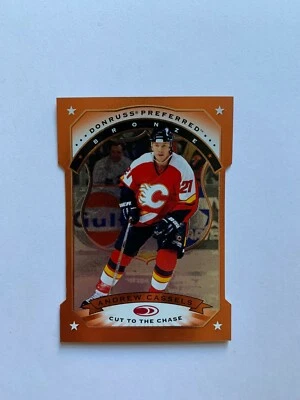 1997-98 Donruss Preferred Cut to the Chase #94 Andrew Cassels - Calgary Flames - Image 1 of 2