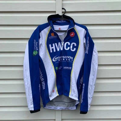 Windstopper Softshell Castelli Ciclismo Motociclista Velo Chaqueta Nylon Talla L Foto 1 de 4