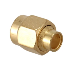 10x SMA male plug solder Coax connector for semi-rigid RG402 0.141 inch6090 - Picture 1 of 8
