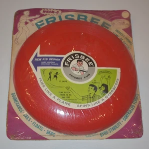 1967 Wham-O Frisbee neues Rippendesign versiegelt wie besehen selten Sammlerstück Spielzeug Retro Cal - Bild 1 von 7