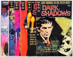 Gold Key Dark Shadows TV Barnabas Collins #3, 4, 5, 7, 19 Innovación Libro Dos #1 - Imagen 1 de 23